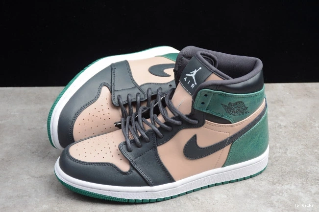 Cheap TBK Green Anthracite Jordan Bio High AH7389-203 1 Retro Beige Air Mystic 0816